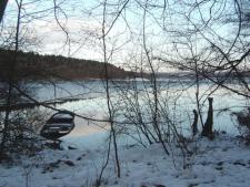 Lac des Vieilles Forges en hiver