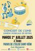 Concert de l'UMR 