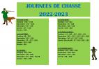 Calendrier de chasse