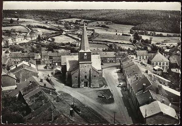 Carte postale ancienne village de Les Mazures